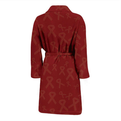Multiple myeloma Pattern Print Design A02 Men Bathrobe-JORJUNE.COM