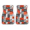 Music Note Design Themed Print Car Floor Mats