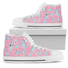 Narwhal Cartoon Cute Print Women High Top Shoes