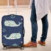 Narwhal Design Print Luggage Cover Protector