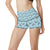 Narwhal Dolphin Print High Waisted Spandex Shorts-JTAMIGO.COM