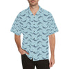 Narwhal Dolphin Print Men Aloha Hawaiian Shirt