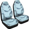 Narwhal Dolphin Print Universal Fit Car Seat Covers