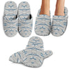 Narwhal Pattern Print House Slippers