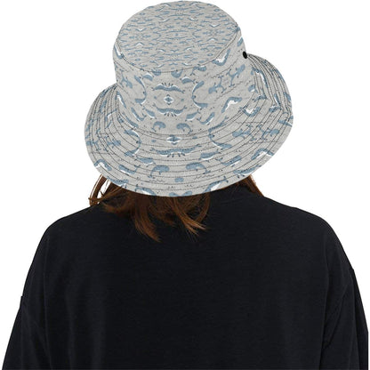 Narwhal Pattern Print Unisex Bucket Hat