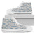Narwhal Pattern Print Women High Top Shoes
