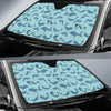 Narwhal Themed Print Car Sun Shade For Windshield
