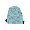 Narwhal Themed Print Waterproof Backpack-JTAMIGO.COM