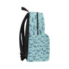 Narwhal Themed Print Waterproof Backpack-JTAMIGO.COM