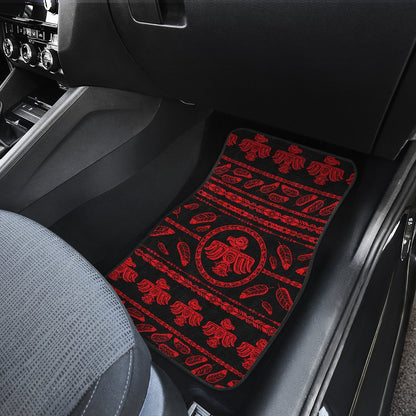 Native American Eagle Themed Print Car Floor Mats