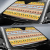 Native American Pattern Design Print Car Sun Shade For Windshield