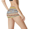 Native American Pattern Design Print High Waisted Spandex Shorts-JTAMIGO.COM