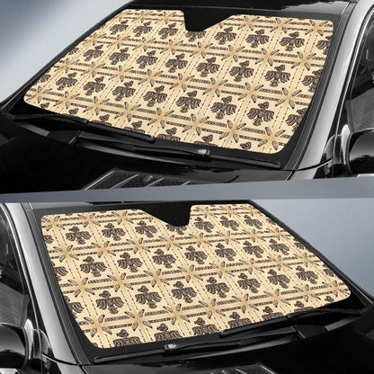 Native American Themed Design Print Car Sun Shade For Windshield