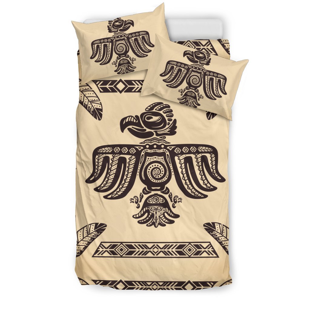 Native American Themed Design Print Duvet Cover Bedding Set