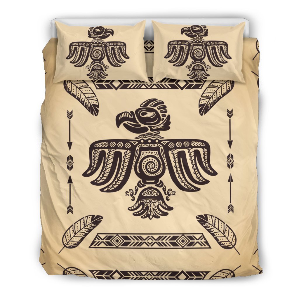 Native American Themed Design Print Duvet Cover Bedding Set