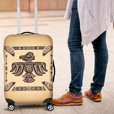 Native American Themed Design Print Luggage Cover Protector