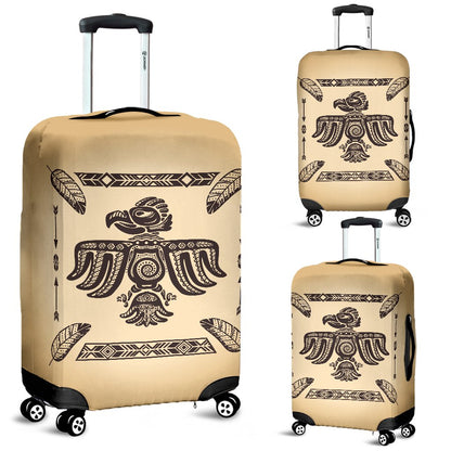 Native American Themed Design Print Luggage Cover Protector
