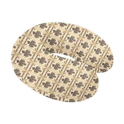 Native American Themed Design Print U-Shaped Travel Neck Pillow-JTAMIGO.COM
