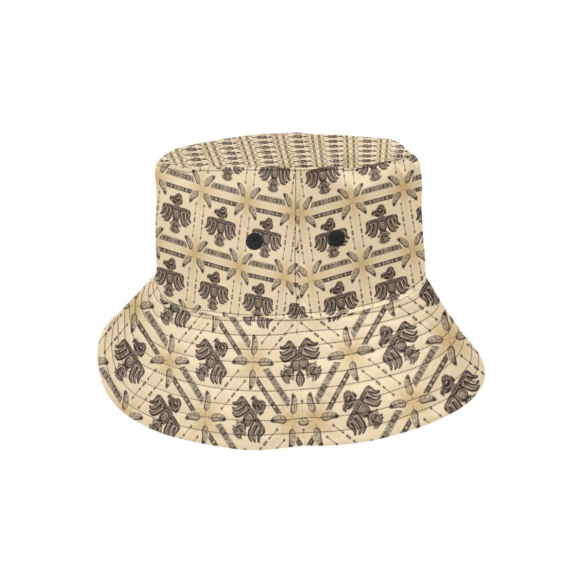 Native American Themed Design Print Unisex Bucket Hat