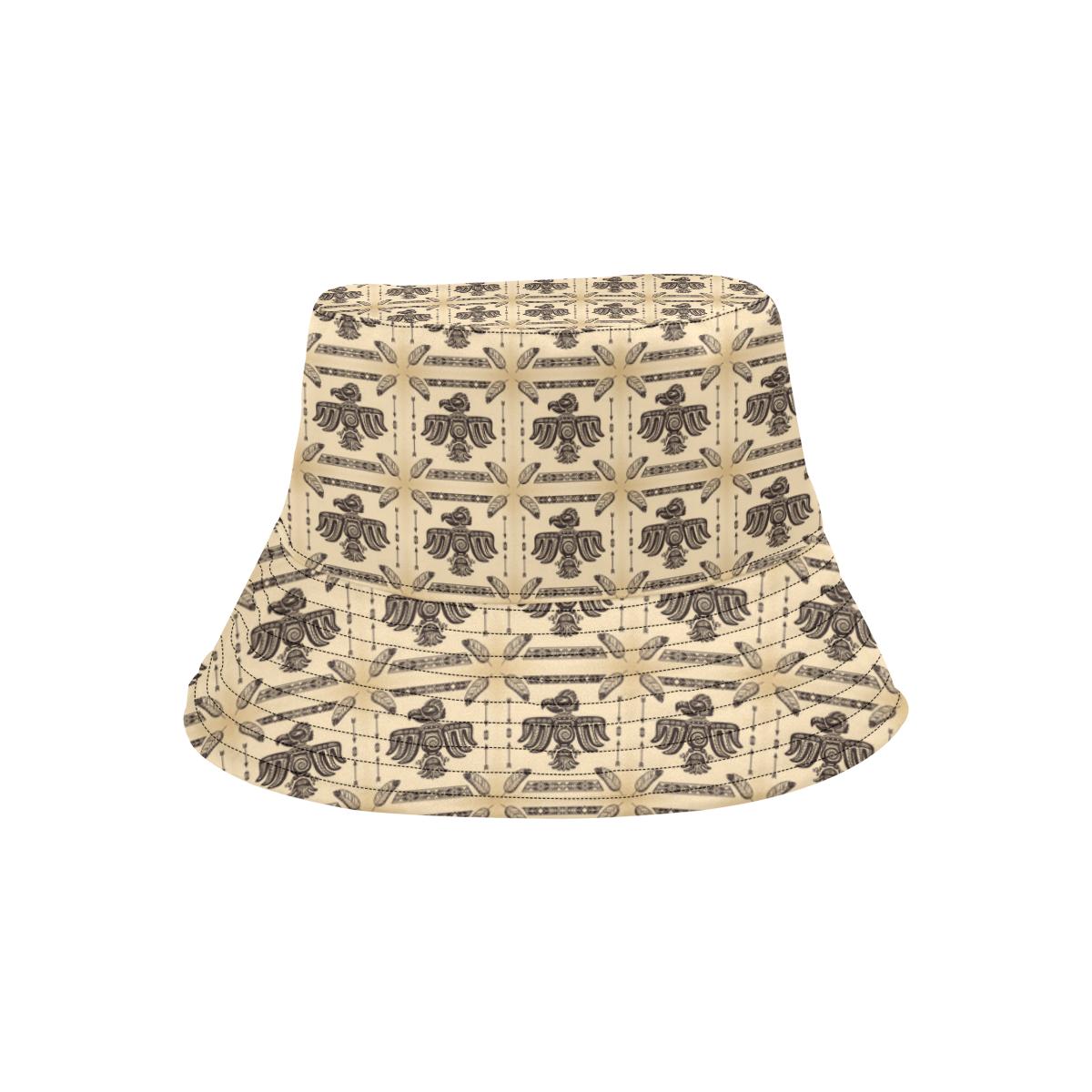 Native American Themed Design Print Unisex Bucket Hat