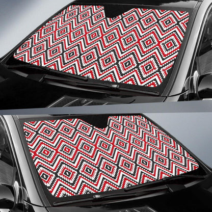 Native American Themed Tribal Print Car Sun Shade For Windshield