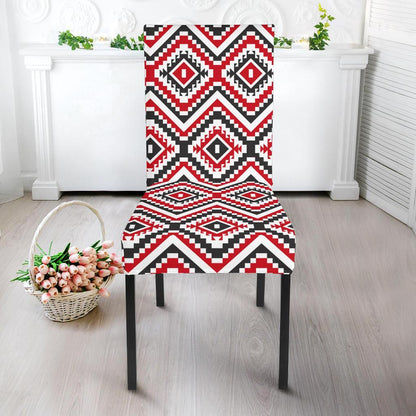 Native American Themed Tribal Print Dining Chair Slipcover-JTAMIGO.COM