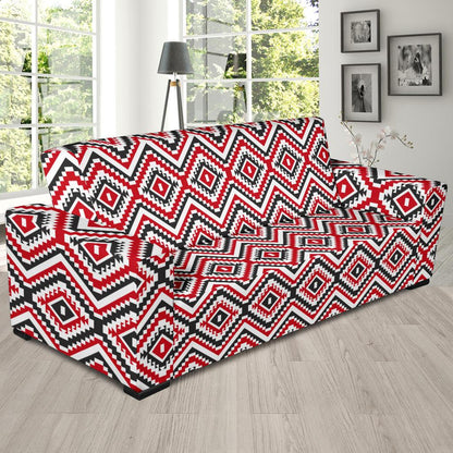 Native American Themed Tribal Print Sofa Slipcover-JTAMIGO.COM