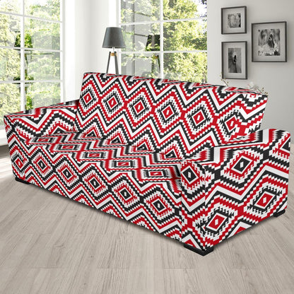 Native American Themed Tribal Print Sofa Slipcover-JTAMIGO.COM