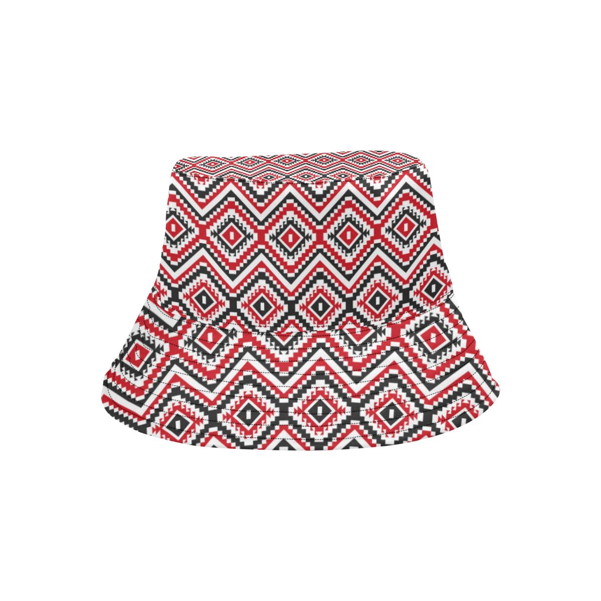 Native American Themed Tribal Print Unisex Bucket Hat