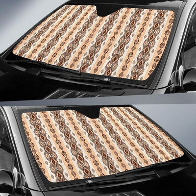 Native Classic Pattern Print Car Sun Shade For Windshield