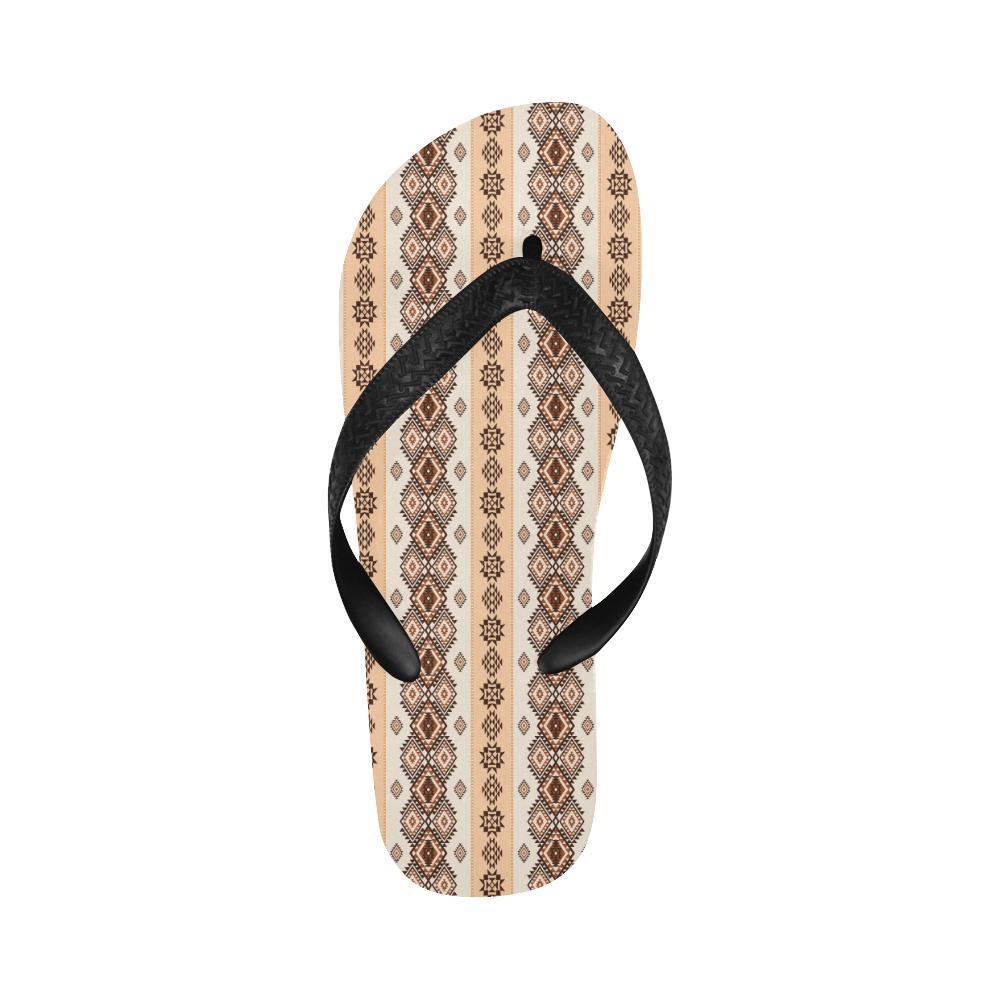 Native Classic Pattern Print Flip Flops-JTAMIGO.COM