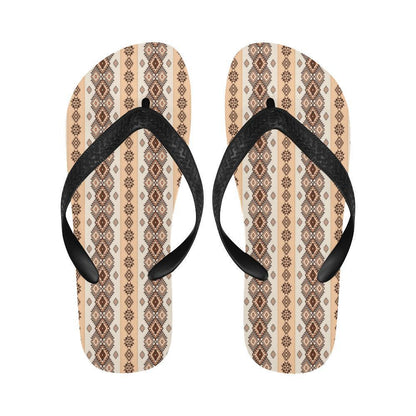 Native Classic Pattern Print Flip Flops-JTAMIGO.COM