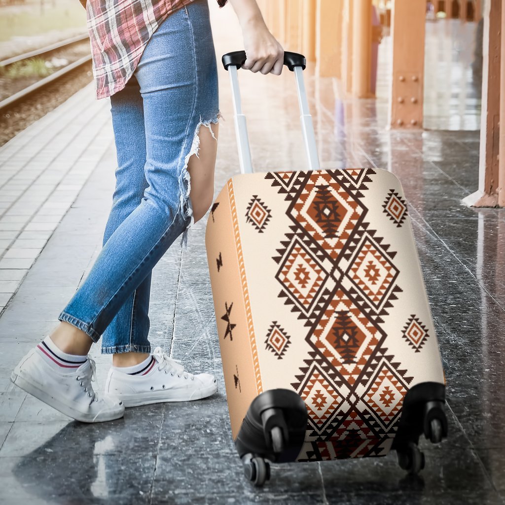 Native Classic Pattern Print Luggage Cover Protector