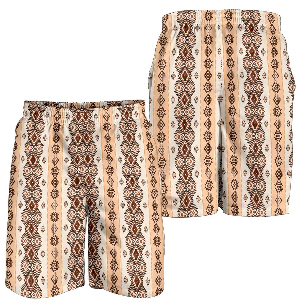 Native Classic Pattern Print Mens Shorts-JTAMIGO.COM
