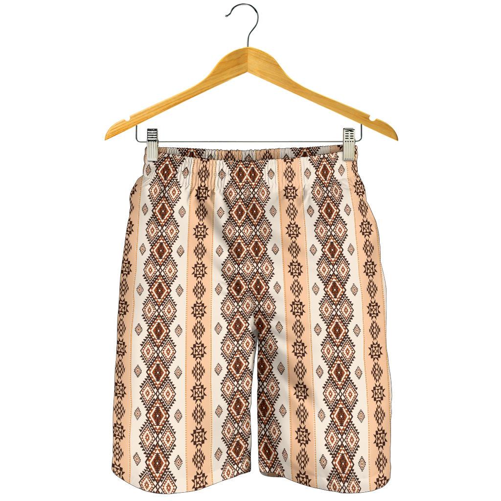 Native Classic Pattern Print Mens Shorts-JTAMIGO.COM