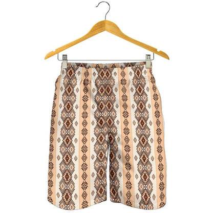 Native Classic Pattern Print Mens Shorts-JTAMIGO.COM