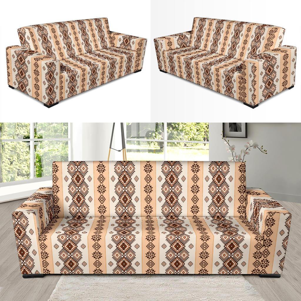Native Classic Pattern Print Sofa Slipcover-JTAMIGO.COM