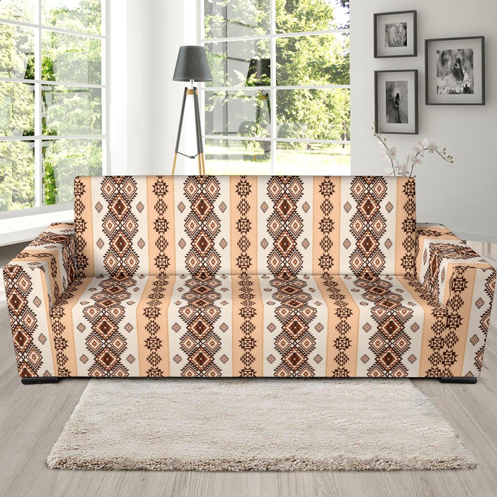 Native Classic Pattern Print Sofa Slipcover-JTAMIGO.COM