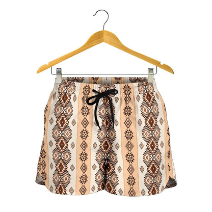 Native Classic Pattern Print Women Shorts-JTAMIGO.COM