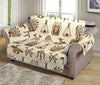 Native Indian Pattern Design Print Loveseat Sofa Protector-JTAMIGO.COM