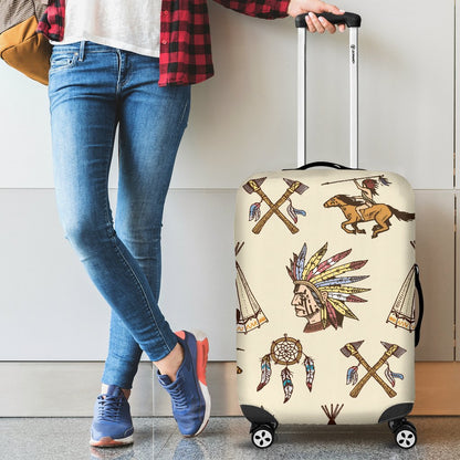 Native Indian Pattern Design Print Luggage Cover Protector