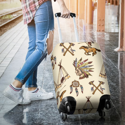 Native Indian Pattern Design Print Luggage Cover Protector