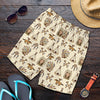 Native Indian Pattern Design Print Mens Shorts-JTAMIGO.COM