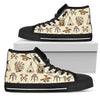 Native Indian Pattern Design Print Women High Top Shoes