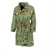 Native Indian Themed Design Print Men Bath Robe-JTAMIGO.COM