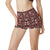 Native North American Themed Print High Waisted Spandex Shorts-JTAMIGO.COM