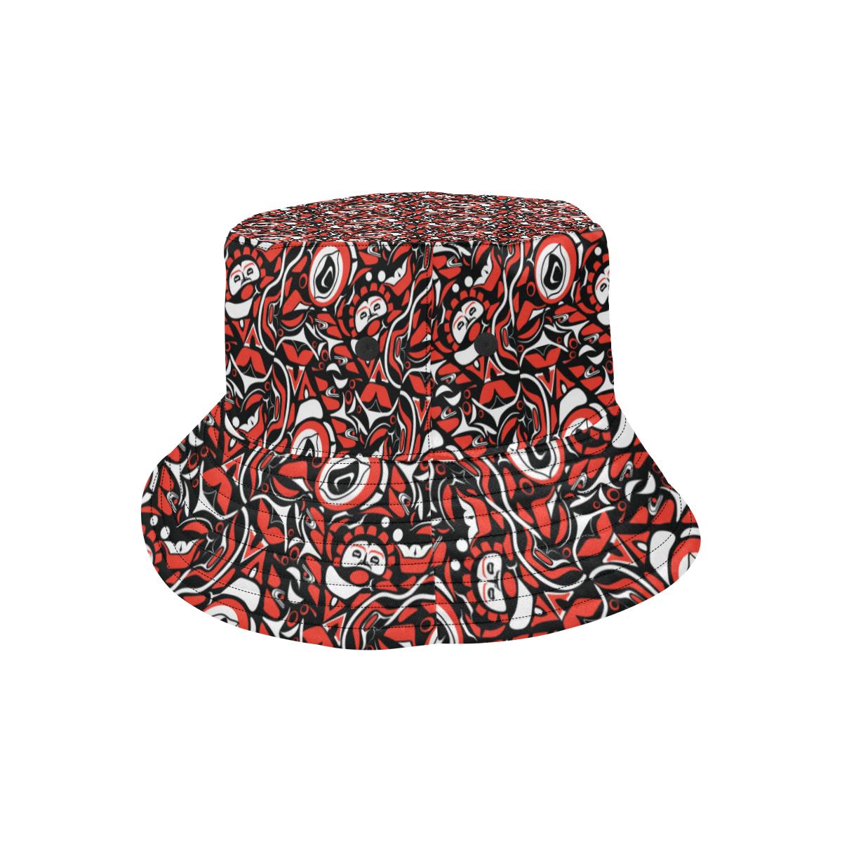 Native North American Themed Print Unisex Bucket Hat