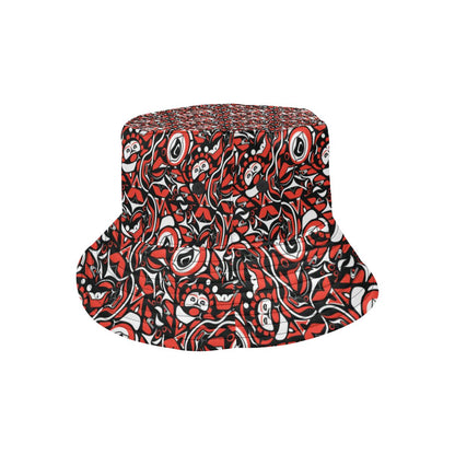 Native North American Themed Print Unisex Bucket Hat
