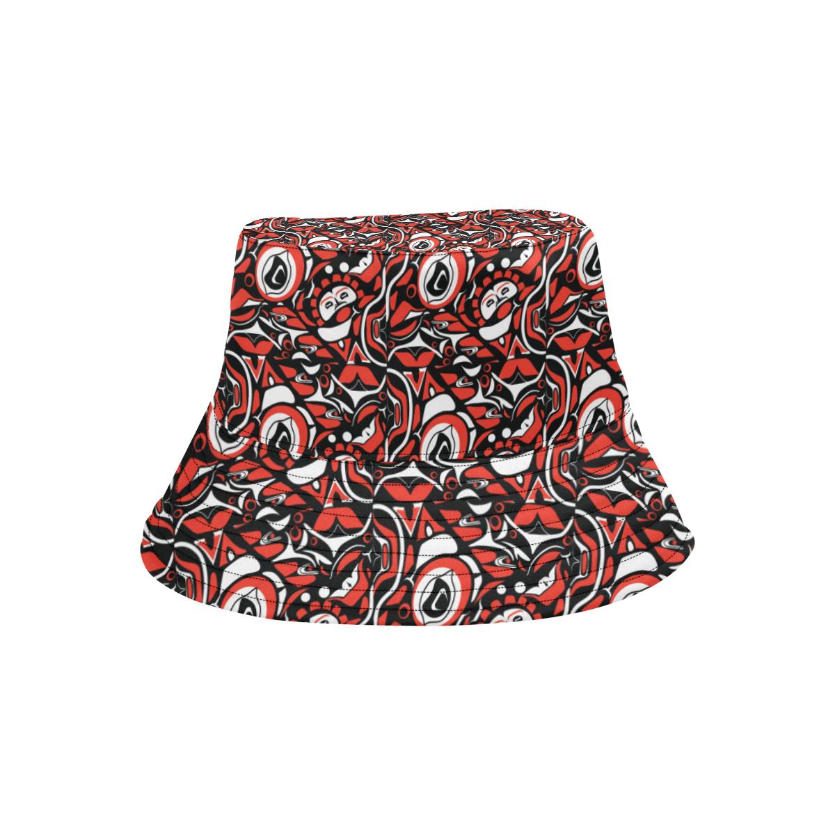 Native North American Themed Print Unisex Bucket Hat