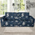 Nautical Sea Themed Print Sofa Slipcover-JTAMIGO.COM